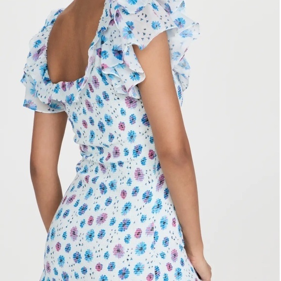 LOVESHACKFANCY - KODIE DRESS-DEEP COTTON CANDY - Picture 8 of 12